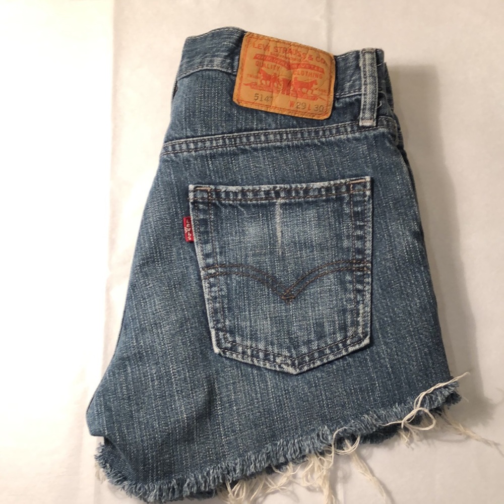 Levi’s 514 High Rise Jean Shorts
